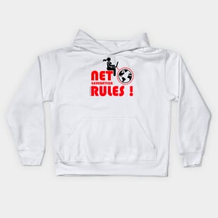 Net Generation Rule!(women) (W) Kids Hoodie